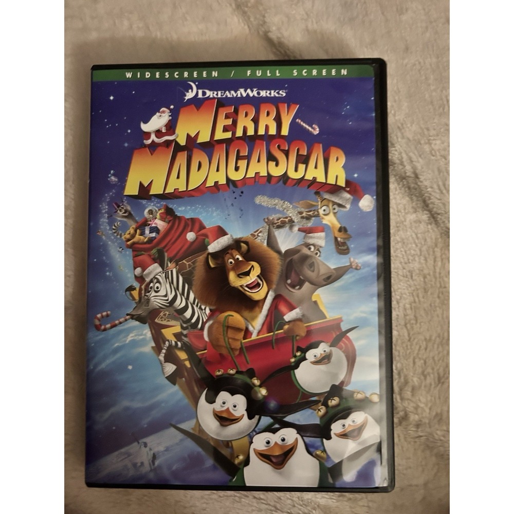 Merry Madagascar! Widescreen‎ & Full Screen! DVD